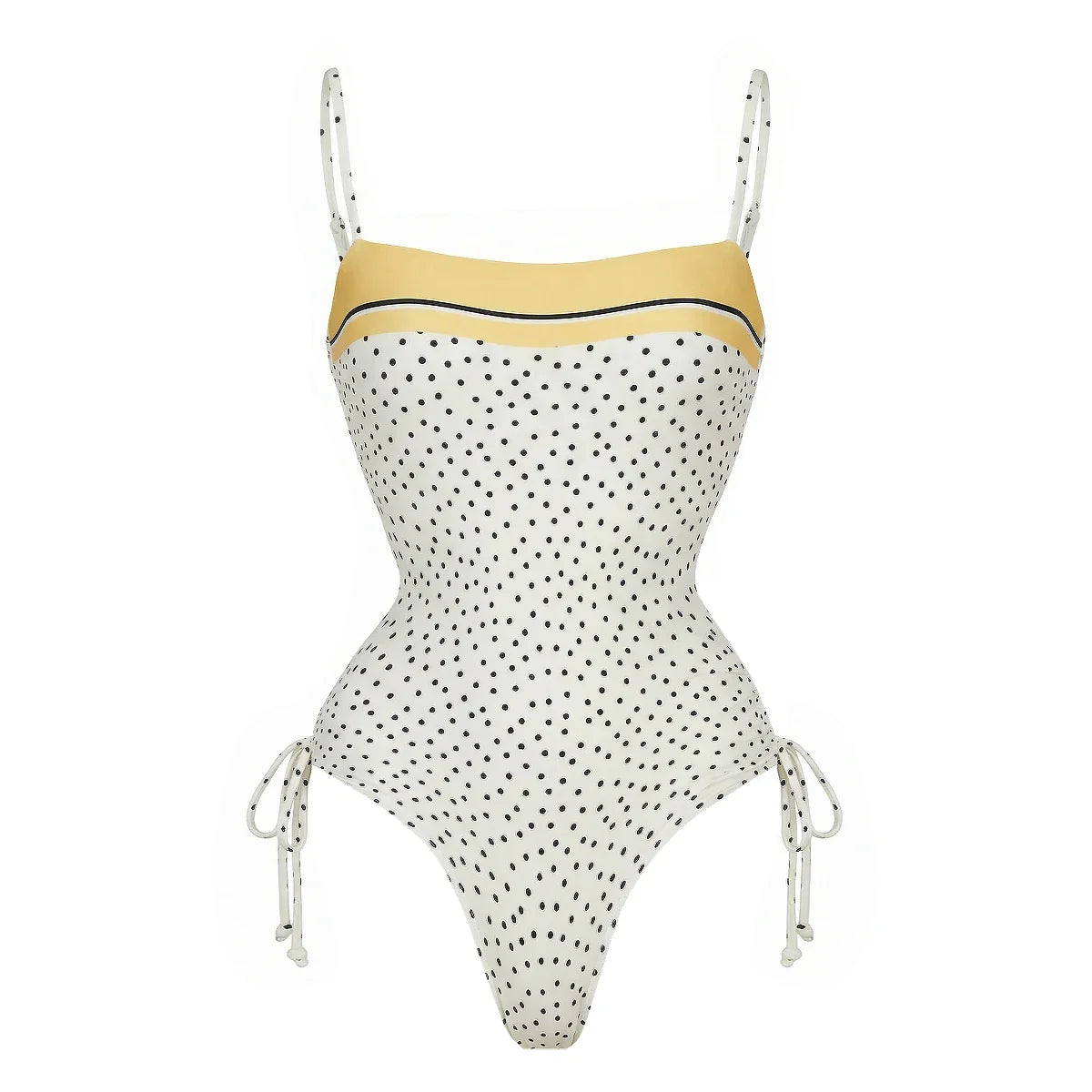 Radiant Polka Dot Bikini Set-8