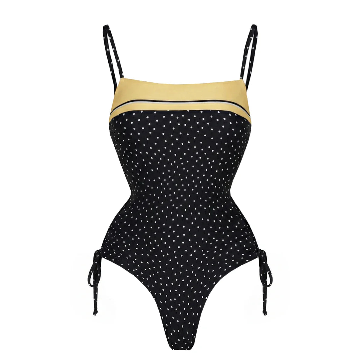 Radiant Polka Dot Bikini Set-6