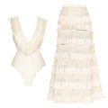 Boundless Tassel Fringe Bikini Set-4