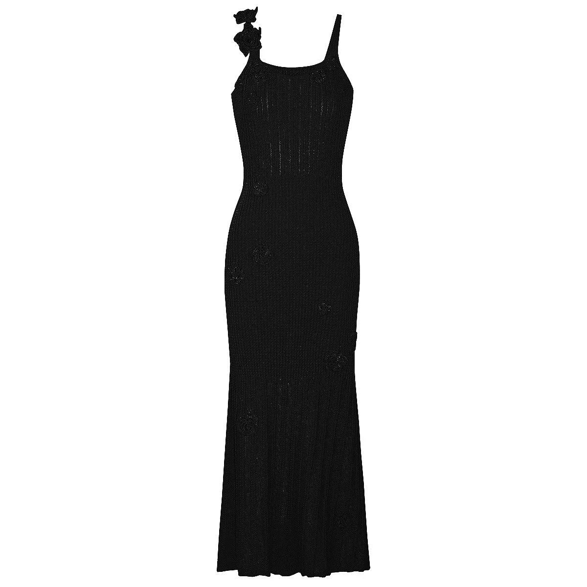 Radiant Floral Spaghetti Strap Maxi Dress