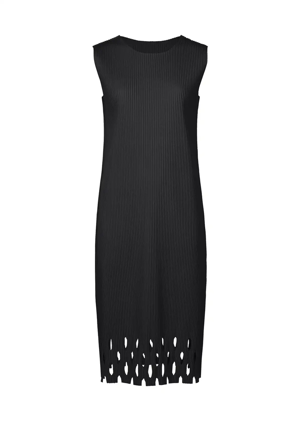 Radiant Pleated Knit Midi Dress