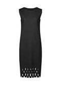 Radiant Pleated Knit Midi Dress