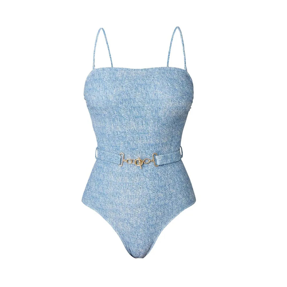 Sovereign Retro Belted One-Piece-5
