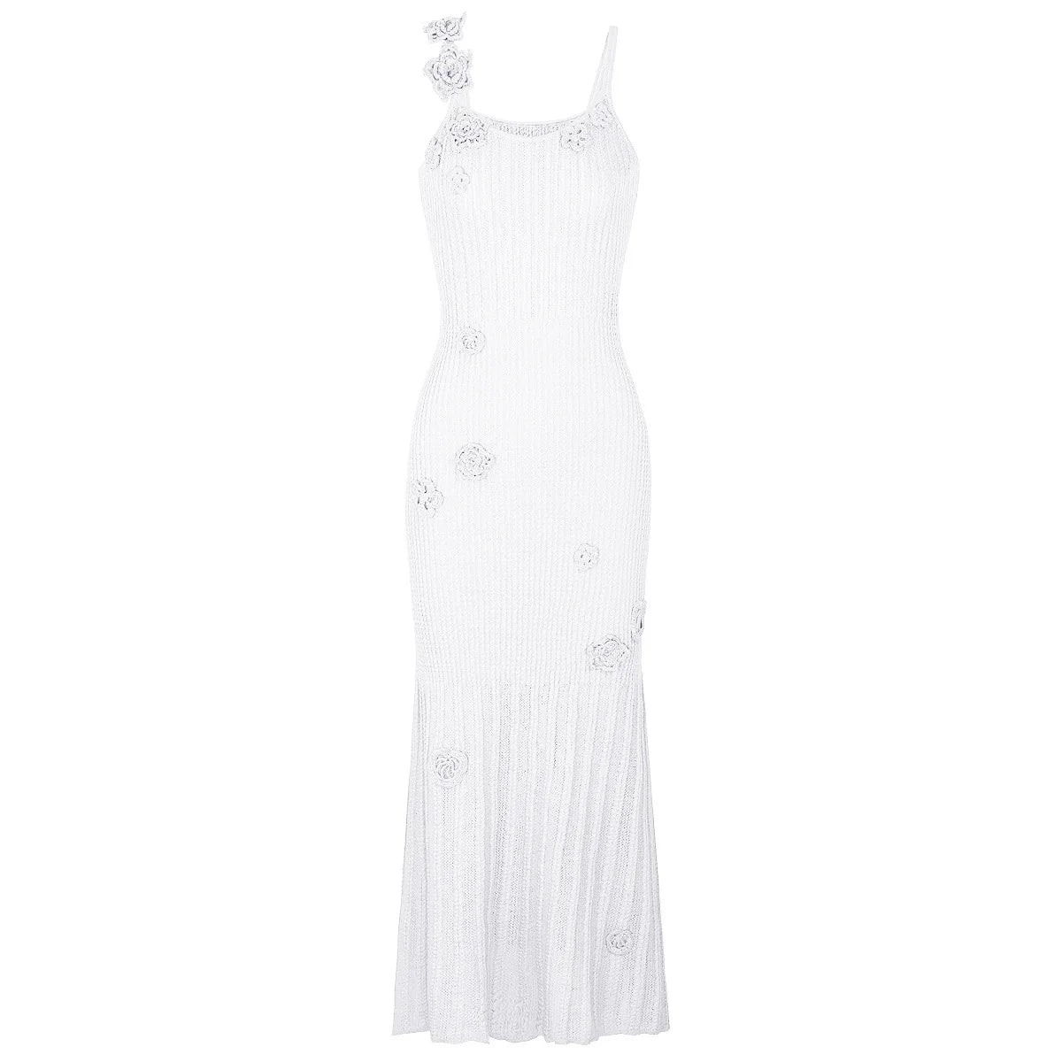 Radiant Floral Spaghetti Strap Maxi Dress