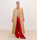 "Fragrant Moment" Trench Coat for Women, New Style, Mid-Length for Petite Figures, High-End British Style Overcoat