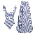 Radiant Striped One-Piece Swimsuit