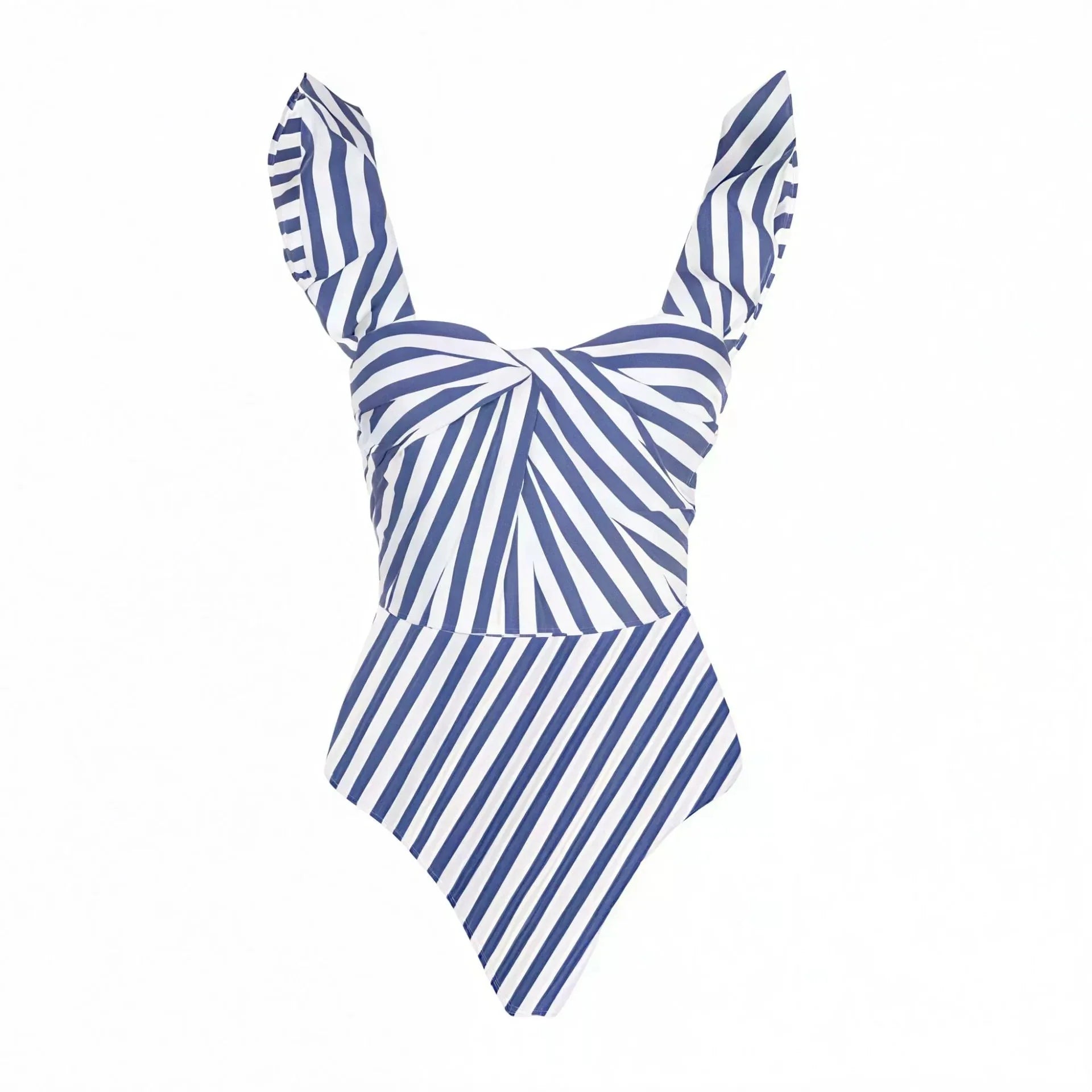 Radiant Striped One-Piece Swimsuit