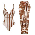 Radiant Striped One-Piece Swimsuit-3