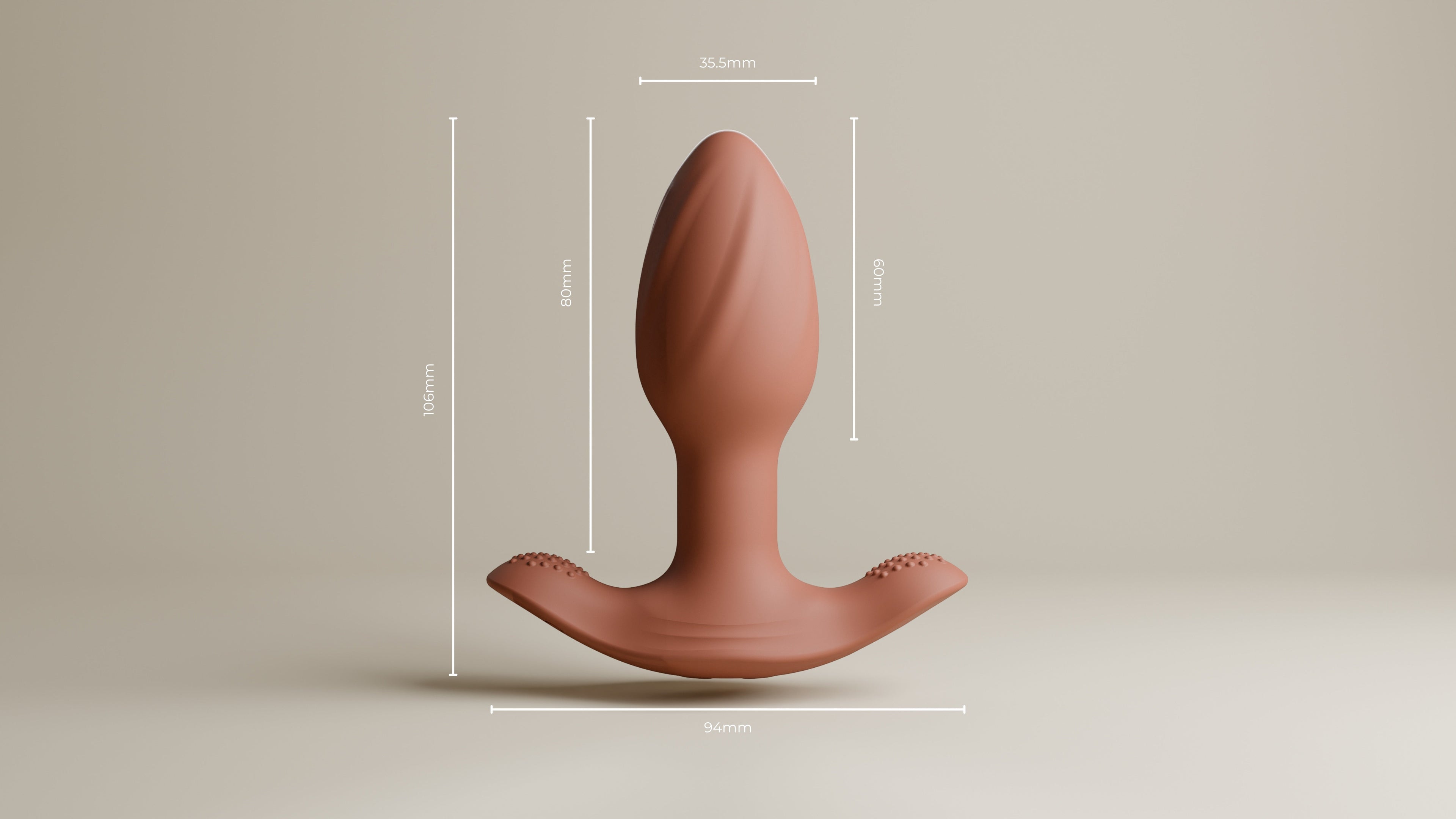 Euphora - Vibrating and Rotating Buttplug