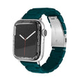 Resin Link Bracelet Band Small - The Sydney Beaches - Narrabeen (Green) - Compatible with Apple Watch Size 42mm to 45mm