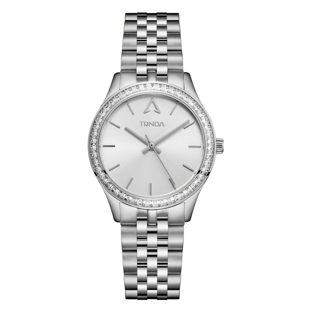 Trnda Women's Stainless Steel Watch, Silver Dial | Trnda32mm-0