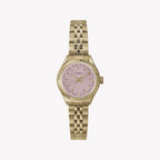 Gold-Tone Watch, Gold/Pink | Tw2w90800