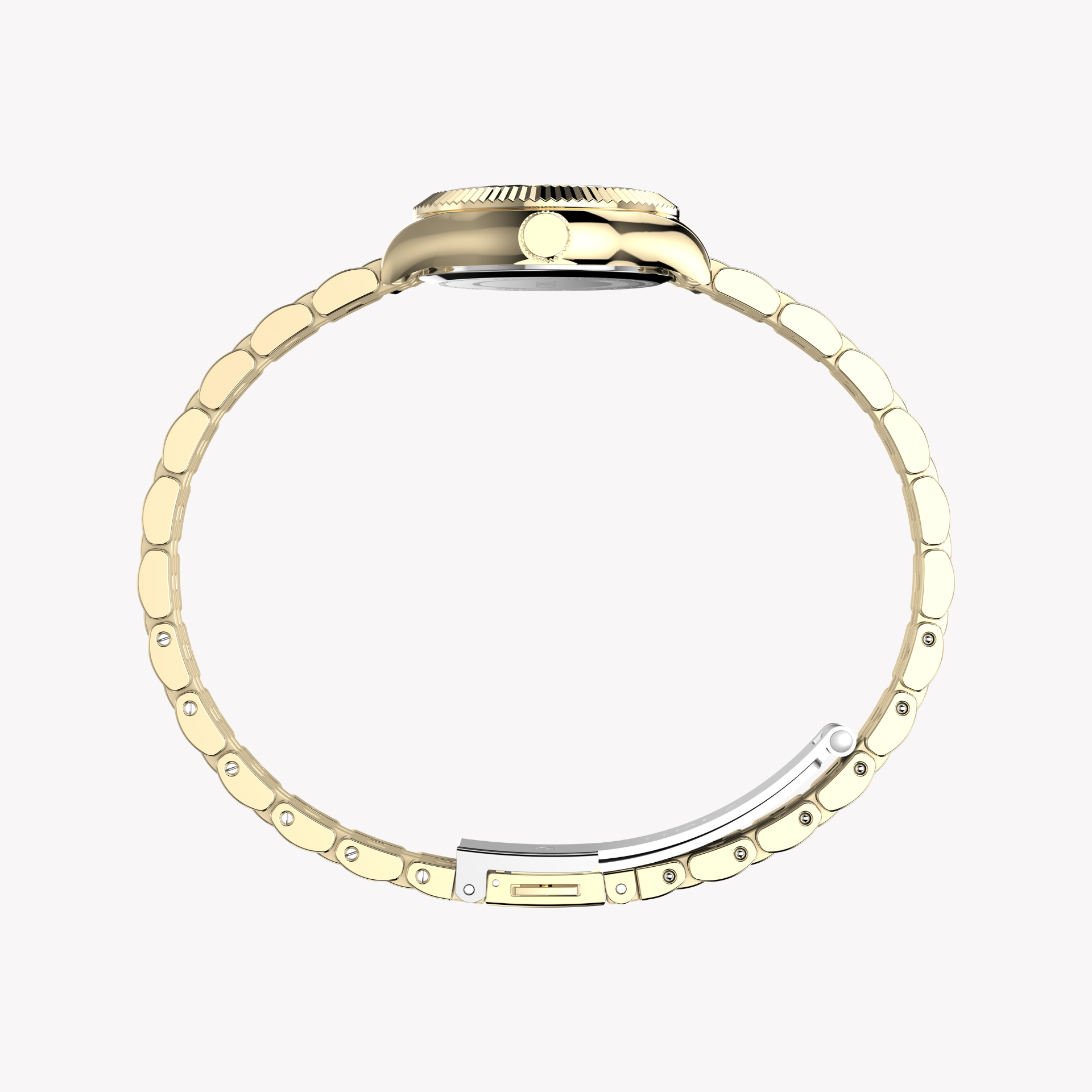 Timex Women's Gold-Tone Watch, Gold/Pink | Tw2w90800