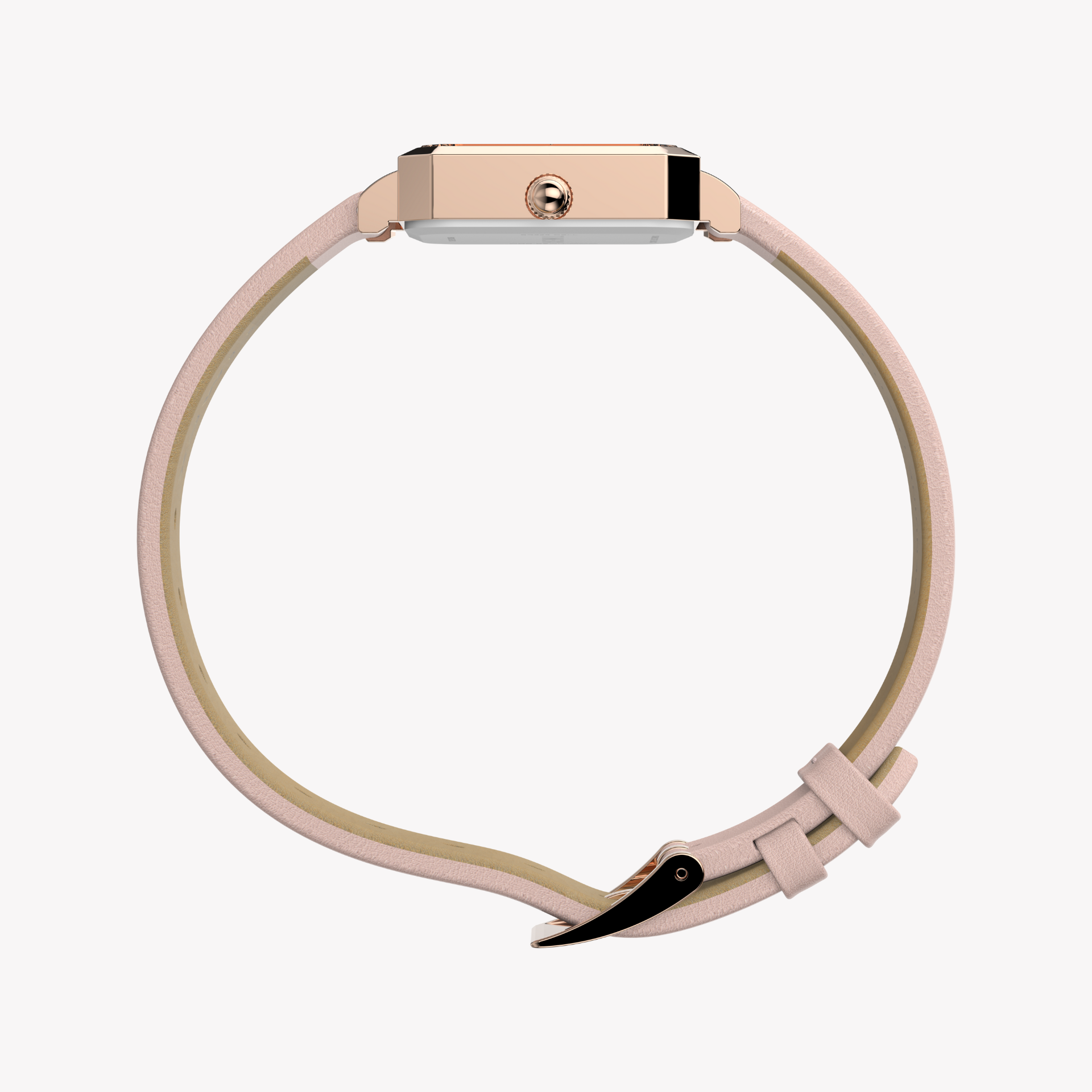 Timex Women's Rose Gold/Pink Leather Watch | Tw2y01100