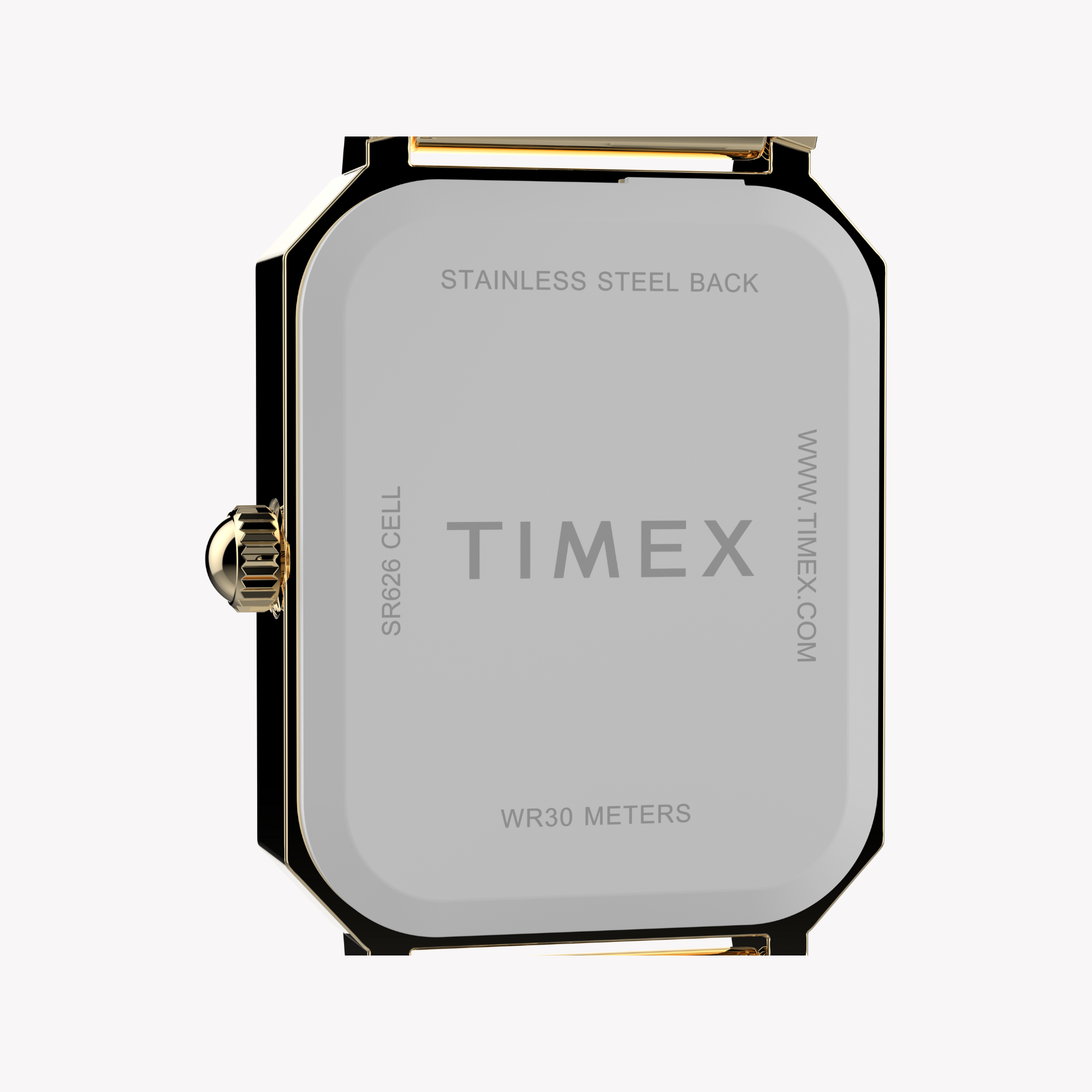 Timex Women's Gold Alloy Watch, Gold/White | Model Tw2y01200