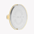 Cavatina Gold-Tone Case & Bangle with White Dial | TW2Y27200