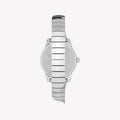 Timex Women's Silver-Tone Stainless Steel, Blue Dial | TW2Y39400