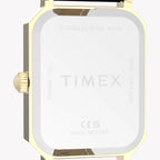 Timex Gold-Tone, Black Leather | TW2Y71900