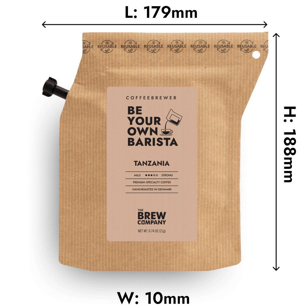 Tanzania Coffeebrewer 1 pc/ 80 pcs