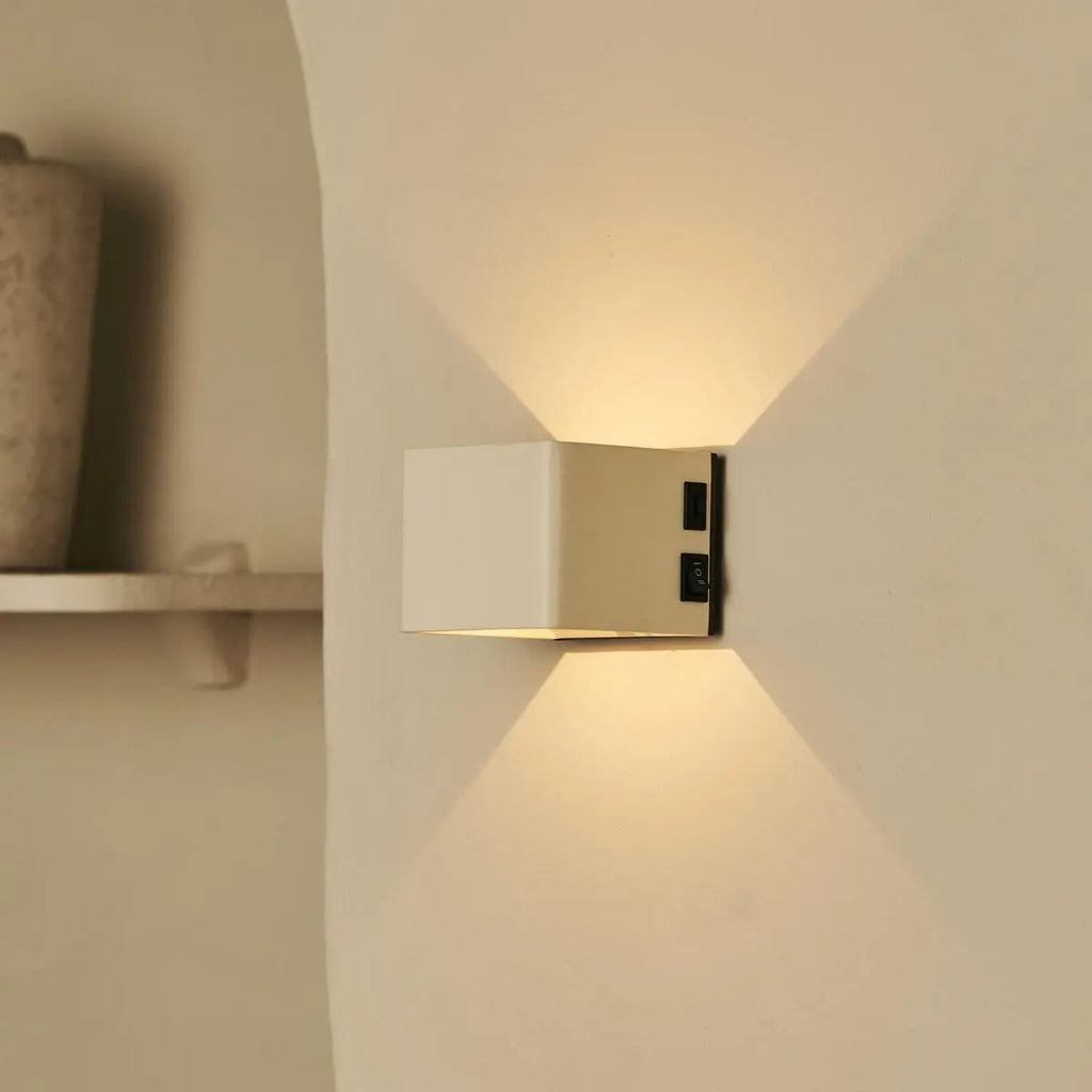 Tess Vanilla Rechargeable Wall Lamp with Motion Sensor