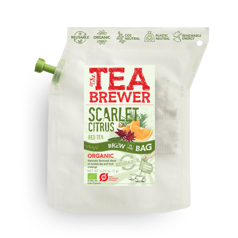 Scarlet Citrus Teabrewer