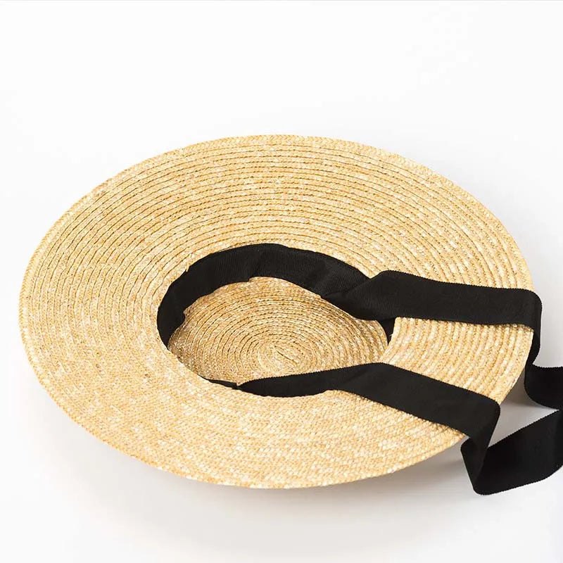 Radiant Straw Wide Brim Hat-3