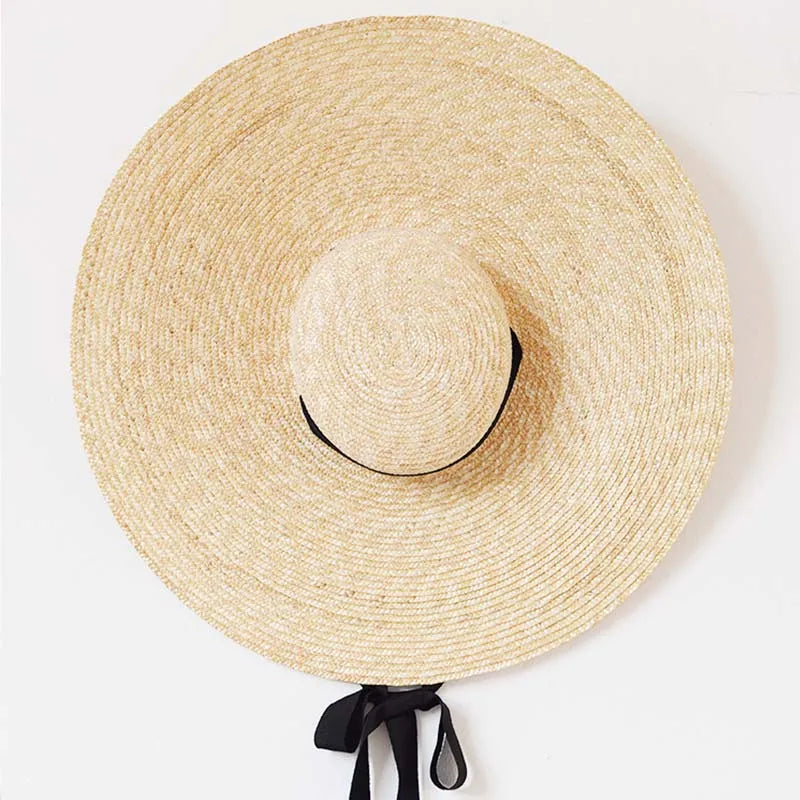 Radiant Straw Wide Brim Hat-4