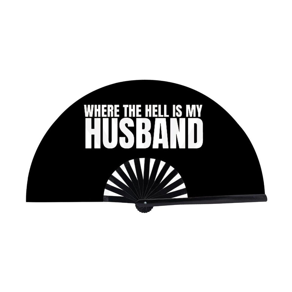 Where the Hell is my Husband 33cm fan