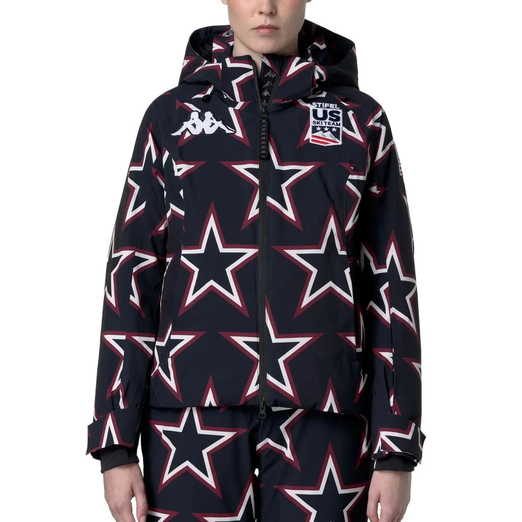 Women’s US Ski Team Insulated Waterproof Jacket Winter Olympics 2026 - Kappa