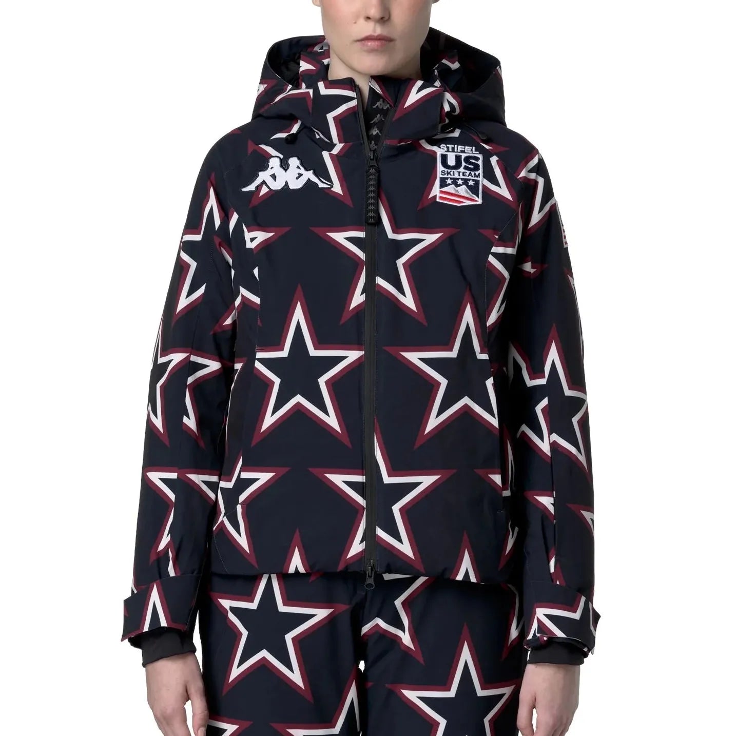 Women’s US Ski Team Insulated Waterproof Jacket Winter Olympics 2026 - Kappa