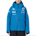 Women's US Ski Team insulated padded jacket Winter Olympics 2026 Water Blue - Kappa