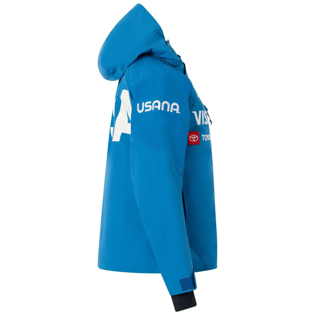 Women's US Ski Team insulated padded jacket Winter Olympics 2026 Water Blue - Kappa