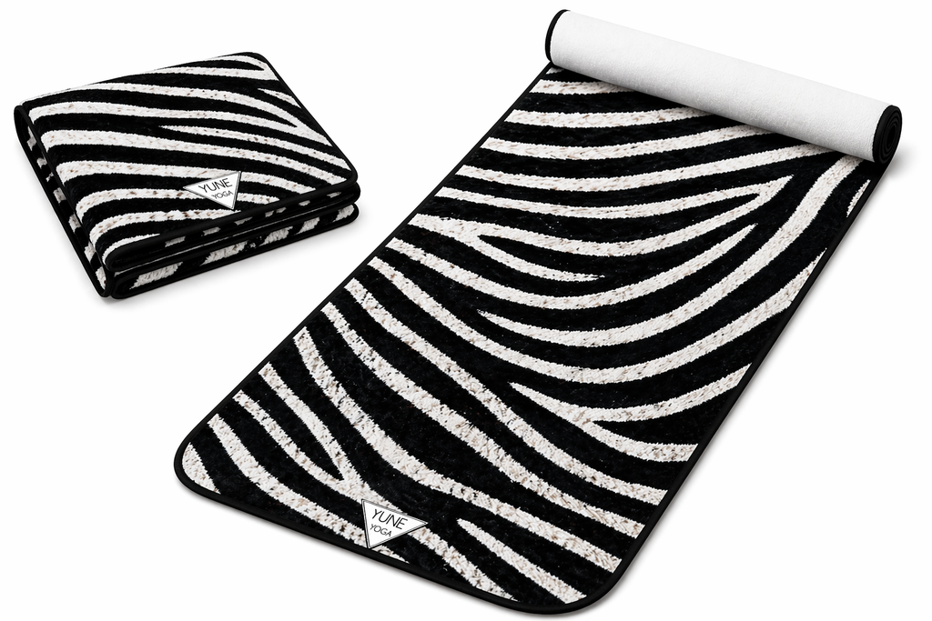 Zebra Yoga Towel