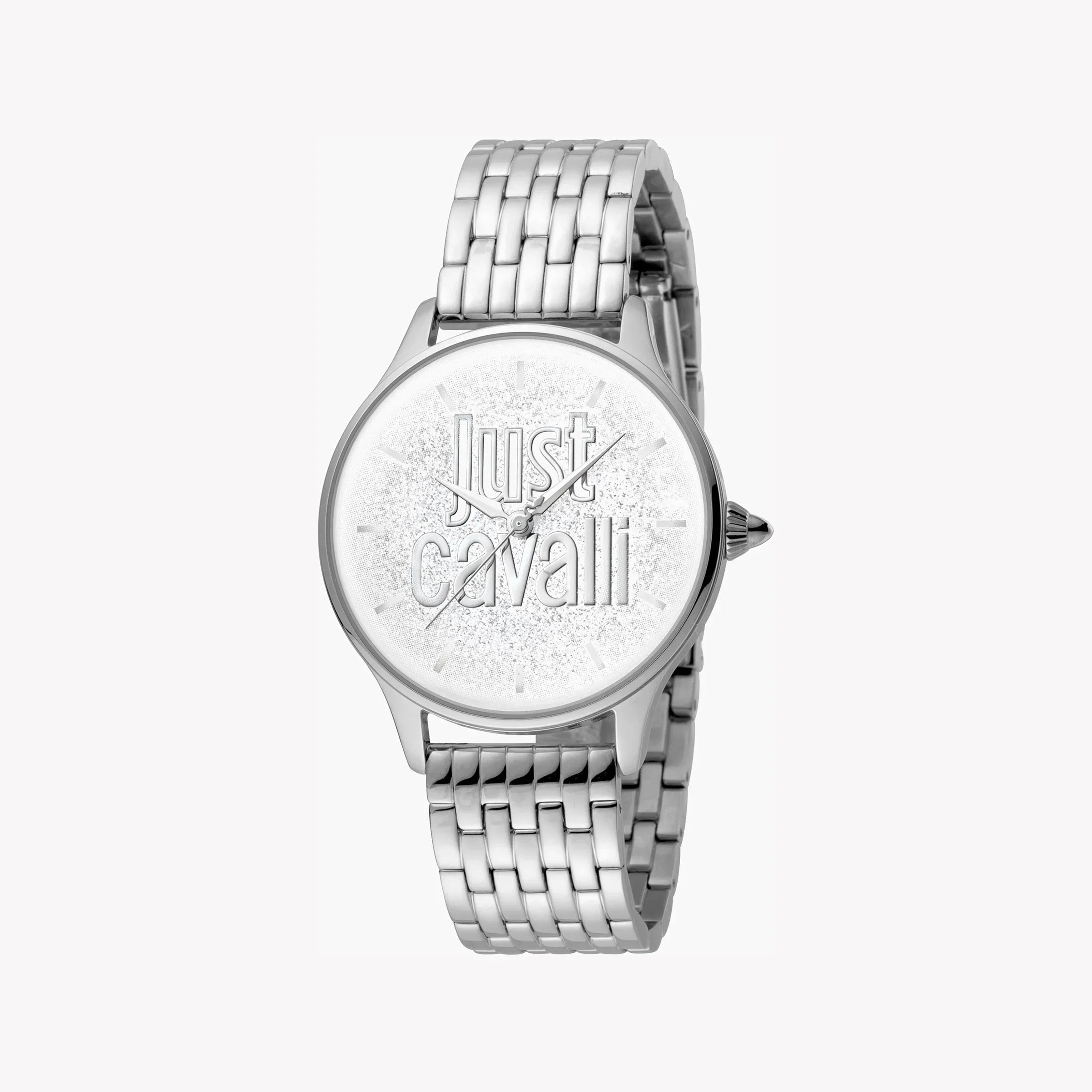 Just Cavalli Women's Silver Watch, Silver Dial | Jc1l043m0015