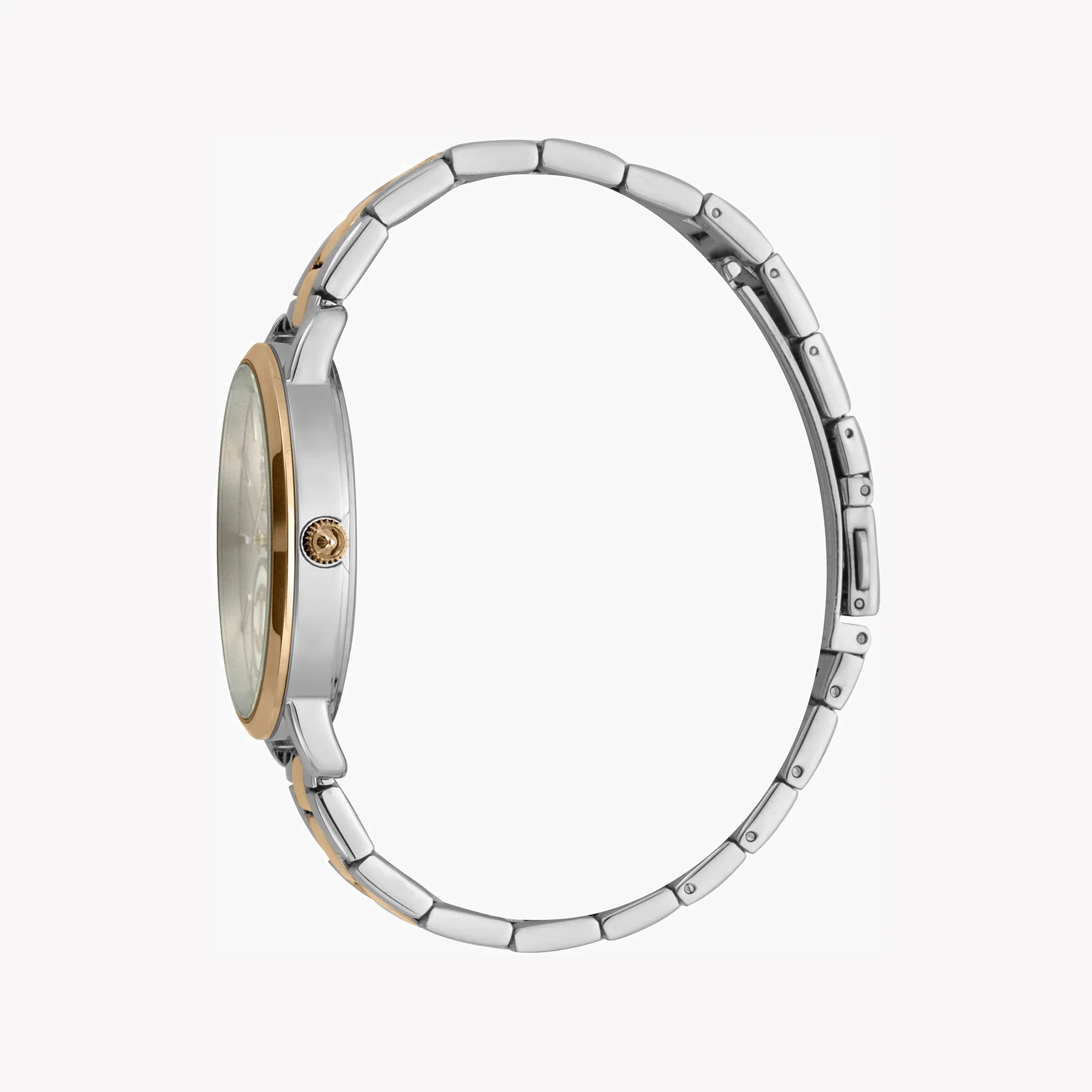 Just Cavalli Women's Silver & Rose Gold Watch, Silver Dial | Jc1l117m0095