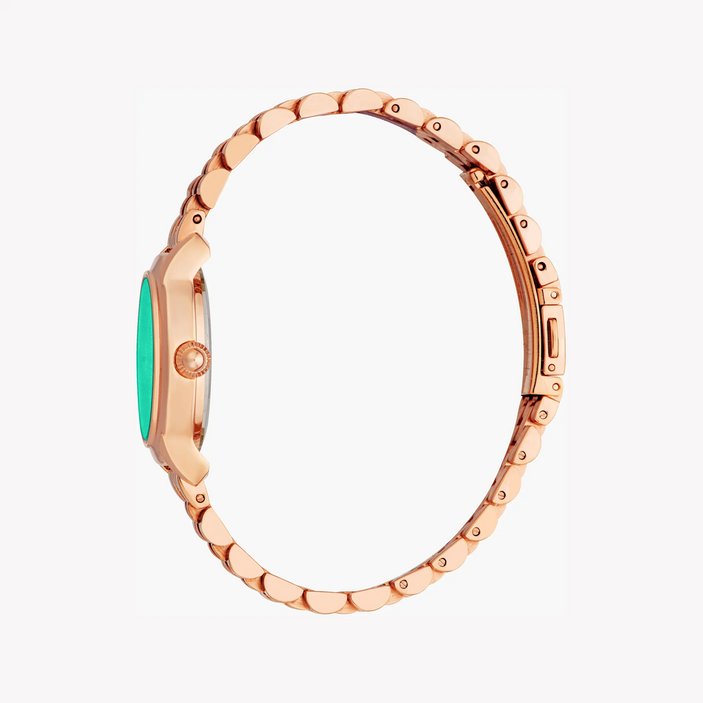 Just Cavalli Women's Rose Gold Watch, Green Dial | Jc1l333m0045