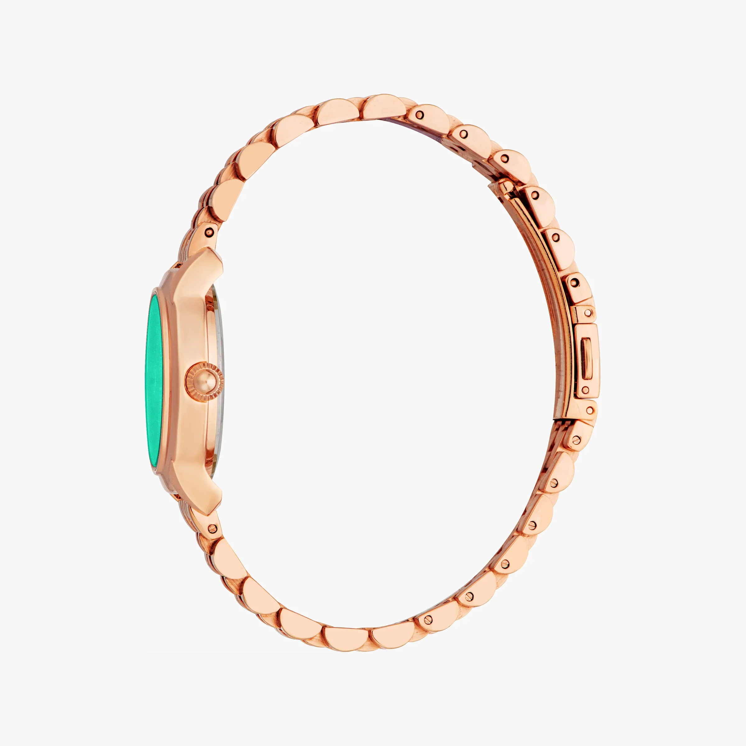 Just Cavalli Women's Rose Gold Watch, Green Dial | Jc1l333m0045