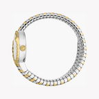 Just Cavalli Two-Tone Watch, Silver Dial | Jc1l301m0065