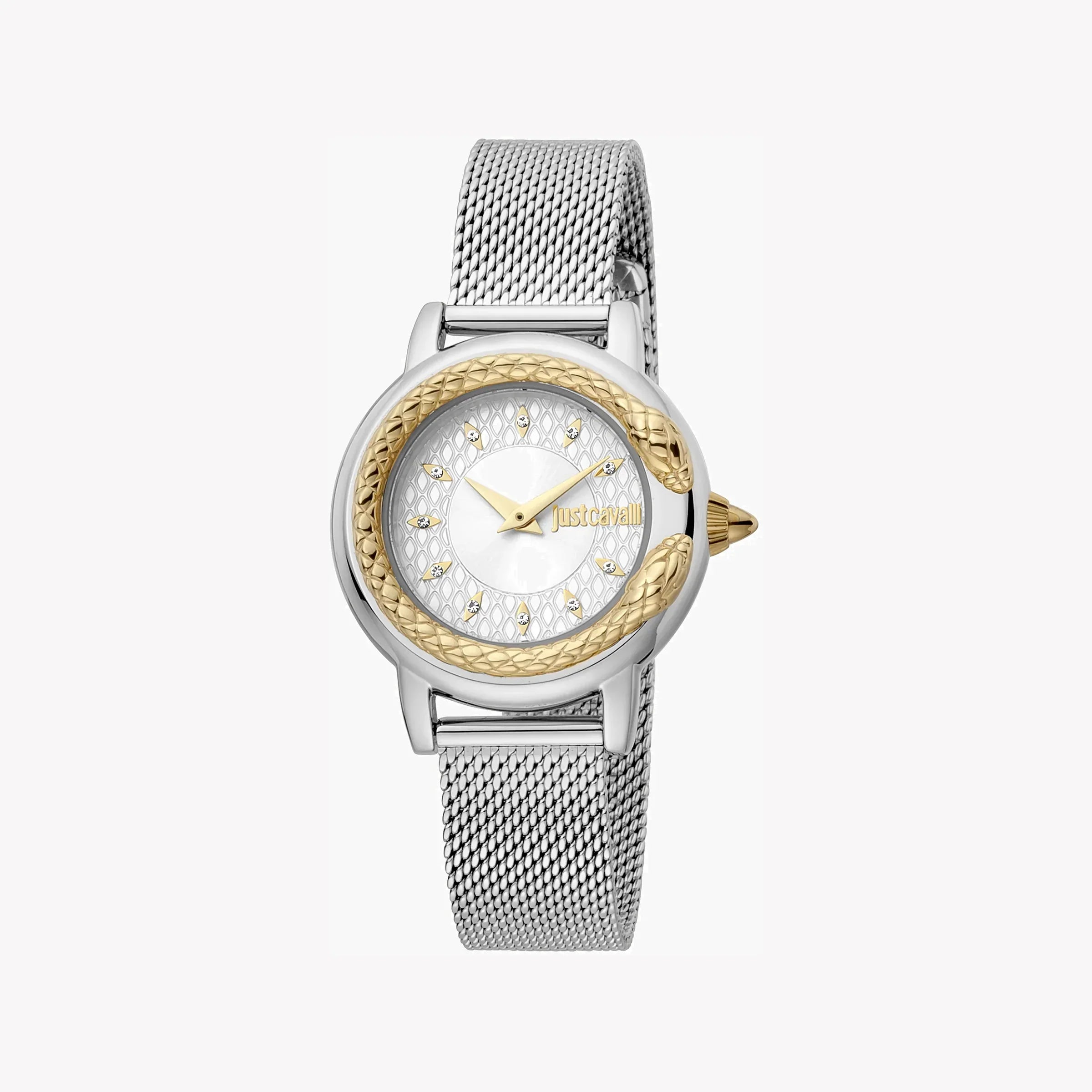 Just Cavalli Women's Silver Watch, Silver Dial | Jc1l151m0555