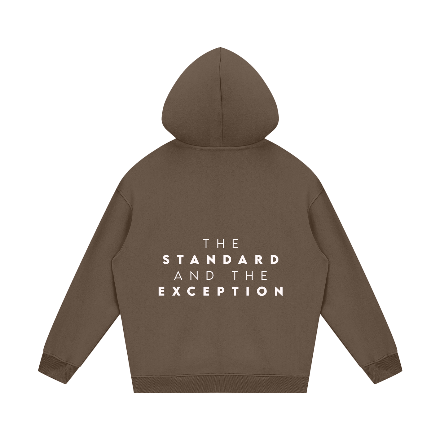 The standard and the exception Fleece Hoodie-4
