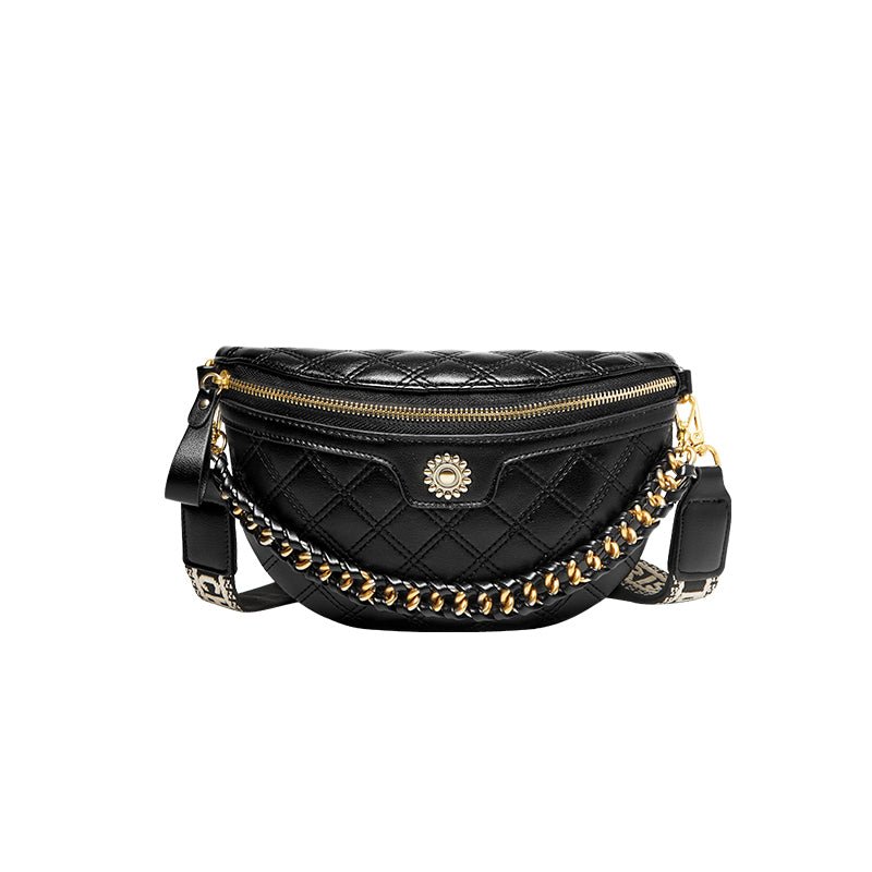Araminta Quilted Chain Belt Bag