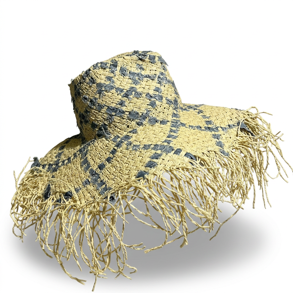Free Spirit Woven Straw Sun Hat-1