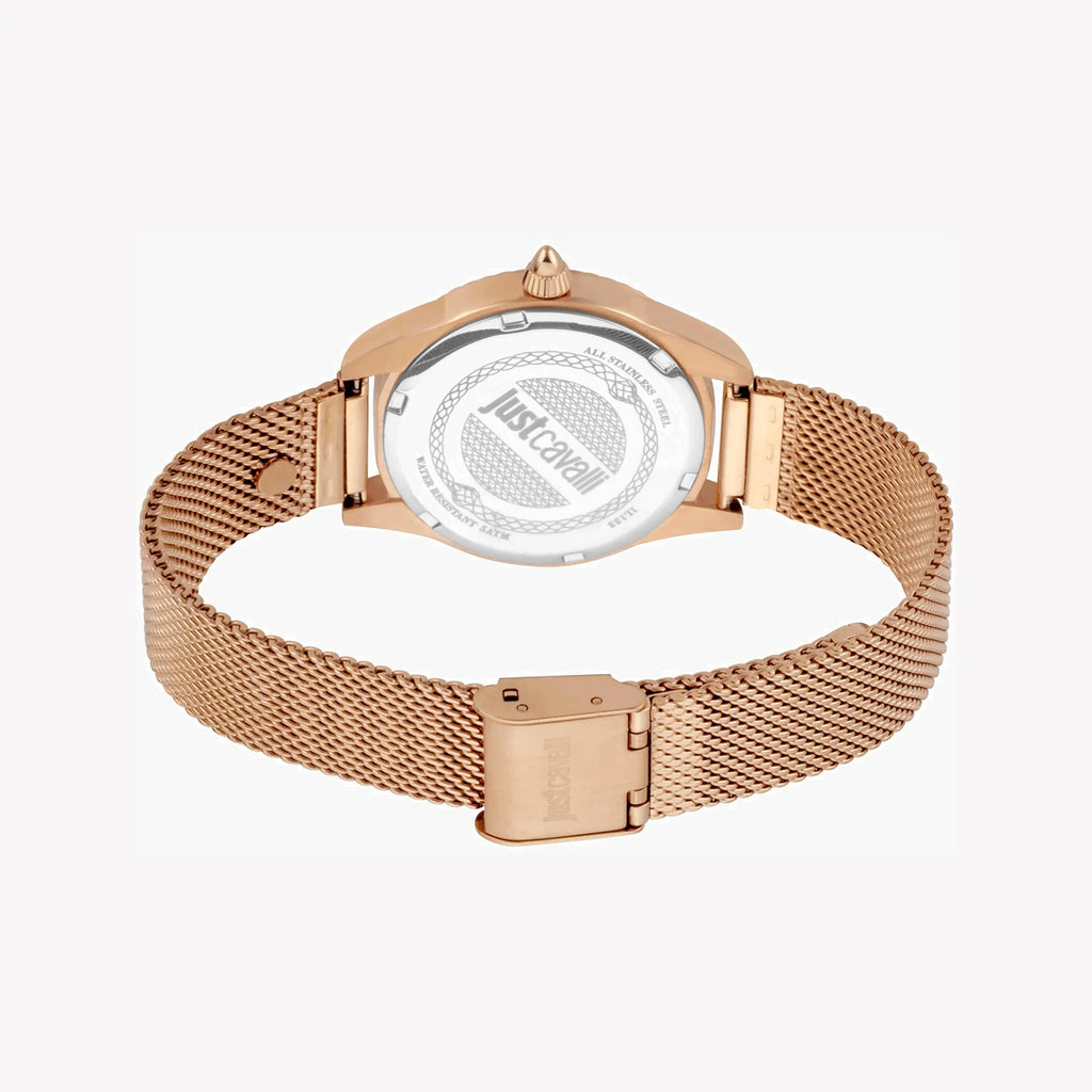 Just Cavalli Women's Rose Gold Watch, Elegant Design | Jc1l133m0075