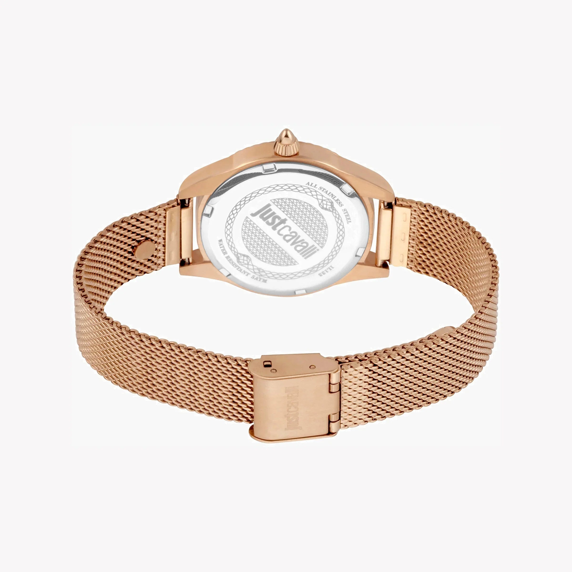 Just Cavalli Women's Rose Gold Watch, Elegant Design | Jc1l133m0075