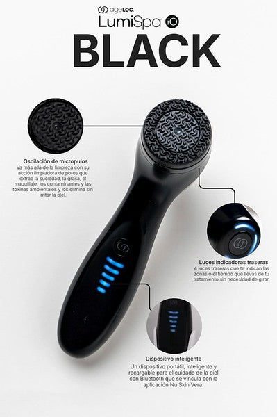 ageLOC Black LumiSpa® iO with Free Cleanser -Limited Time Only