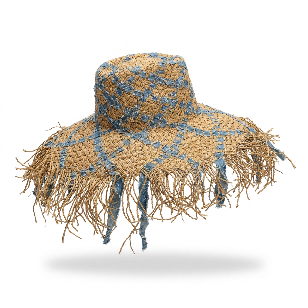 Free Spirit Woven Straw Sun Hat-3