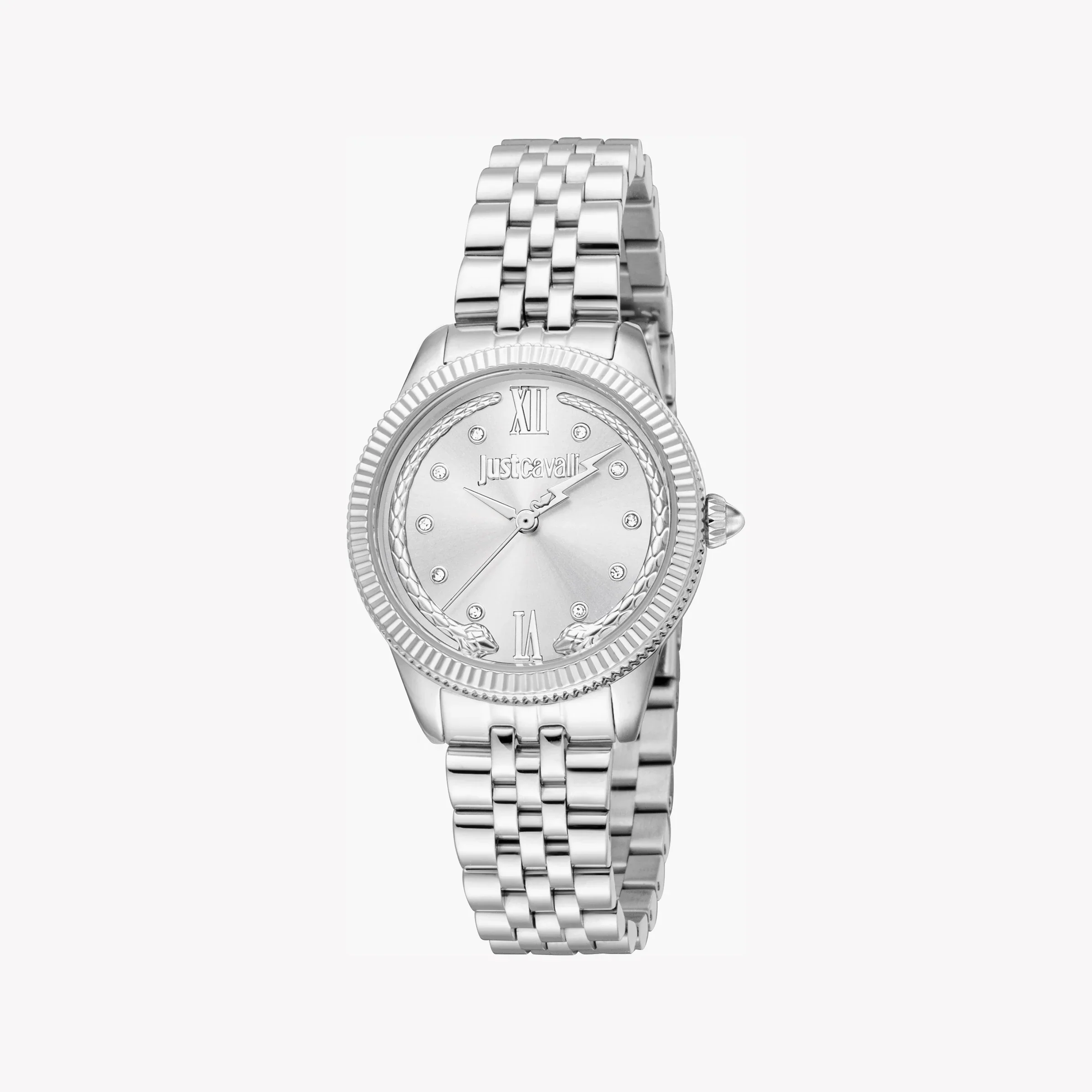 Just Cavalli Women's Silver Watch, Alloy Case | Jc1l315m0045