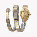 Just Cavalli Silver & Gold Watch, Silver Dial | Jc1l073m0045