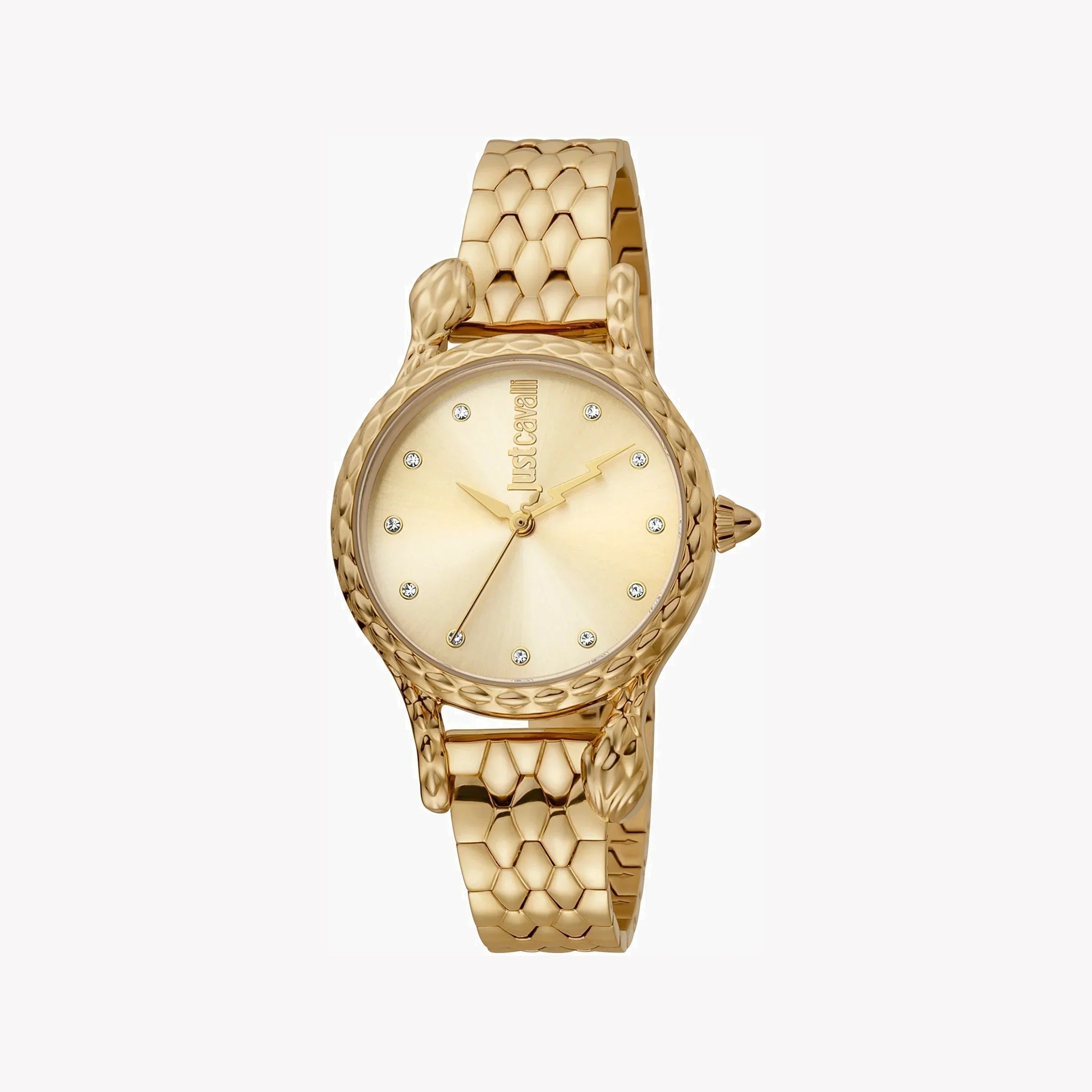 Just Cavalli Women's Gold Watch, Champagne Dial | Jc1l125m0065