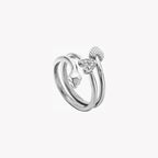 Just Cavalli Silver Brass Ring
